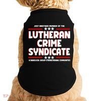 Just Another Member Of The Lutheran Crime Syndicate Doggie Tank thumb 0