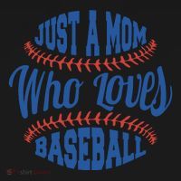 Just A Mom Who Loves Baseball Sweatshirt thumb 3