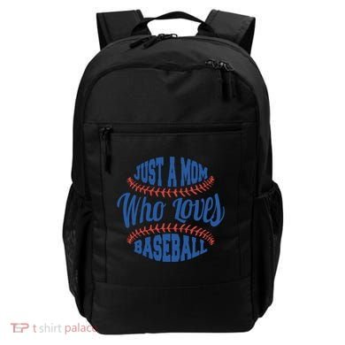 Just A Mom Who Loves Baseball Backpack