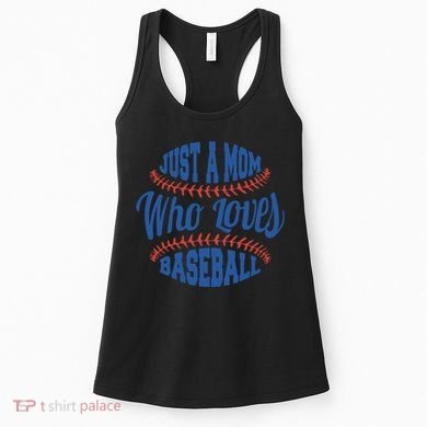 Just A Mom Who Loves Baseball Women's Tank Top