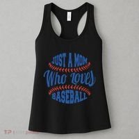 Just A Mom Who Loves Baseball Women's Tank Top thumb 3