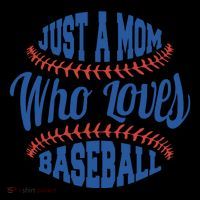 Just A Mom Who Loves Baseball Women's Long Sleeve Shirt thumb 2