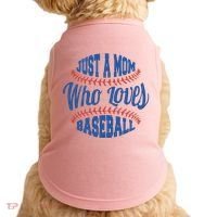 Just A Mom Who Loves Baseball Doggie Tank thumb 0