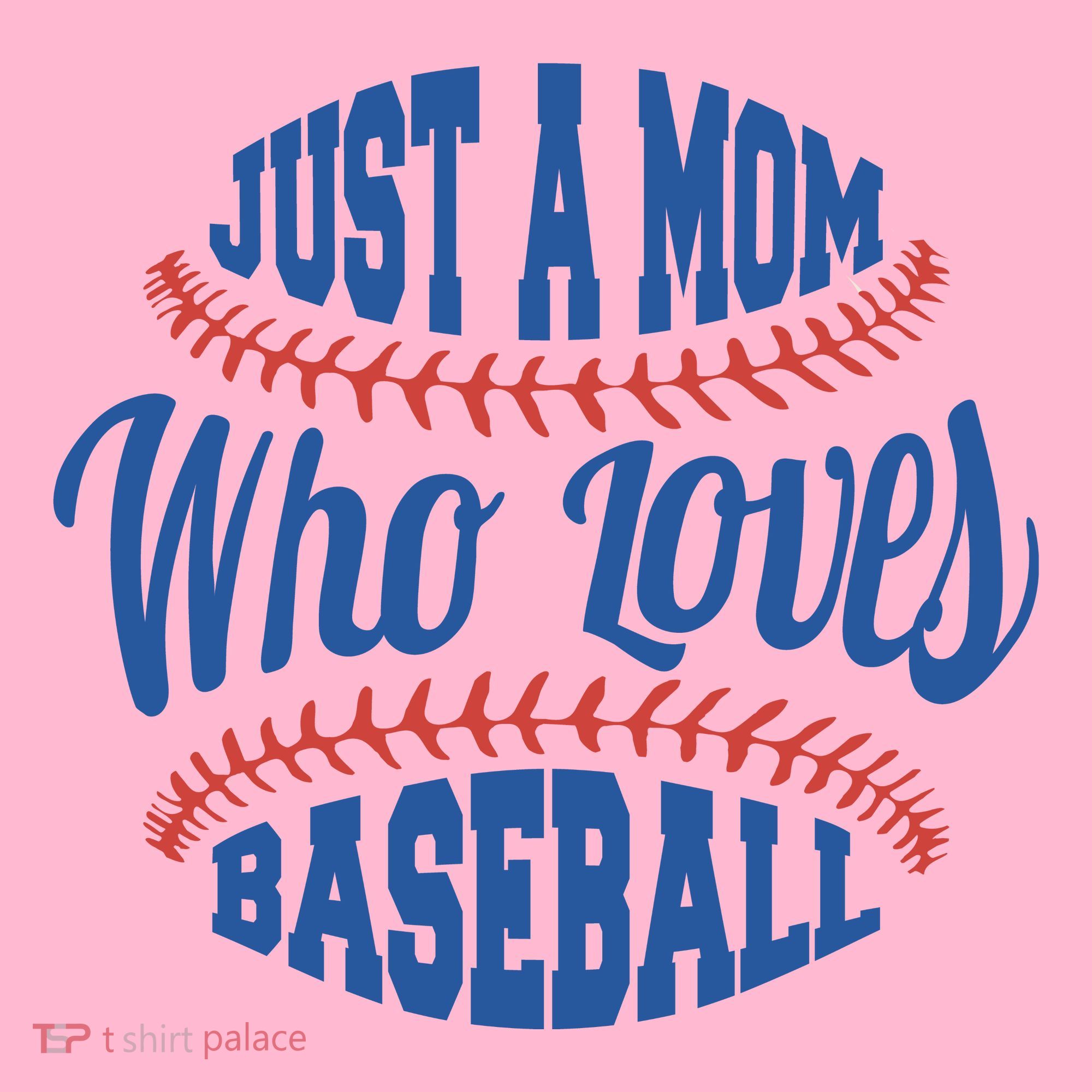 Just A Mom Who Loves Baseball Kids Hoodie
