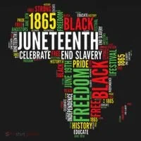 Juneteenth Africa Map Rd Art Black Pride Juneteenth T-Shirt thumb 7