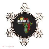 Juneteenth Africa Map Rd Art Black Pride Juneteenth Ornament thumb 0