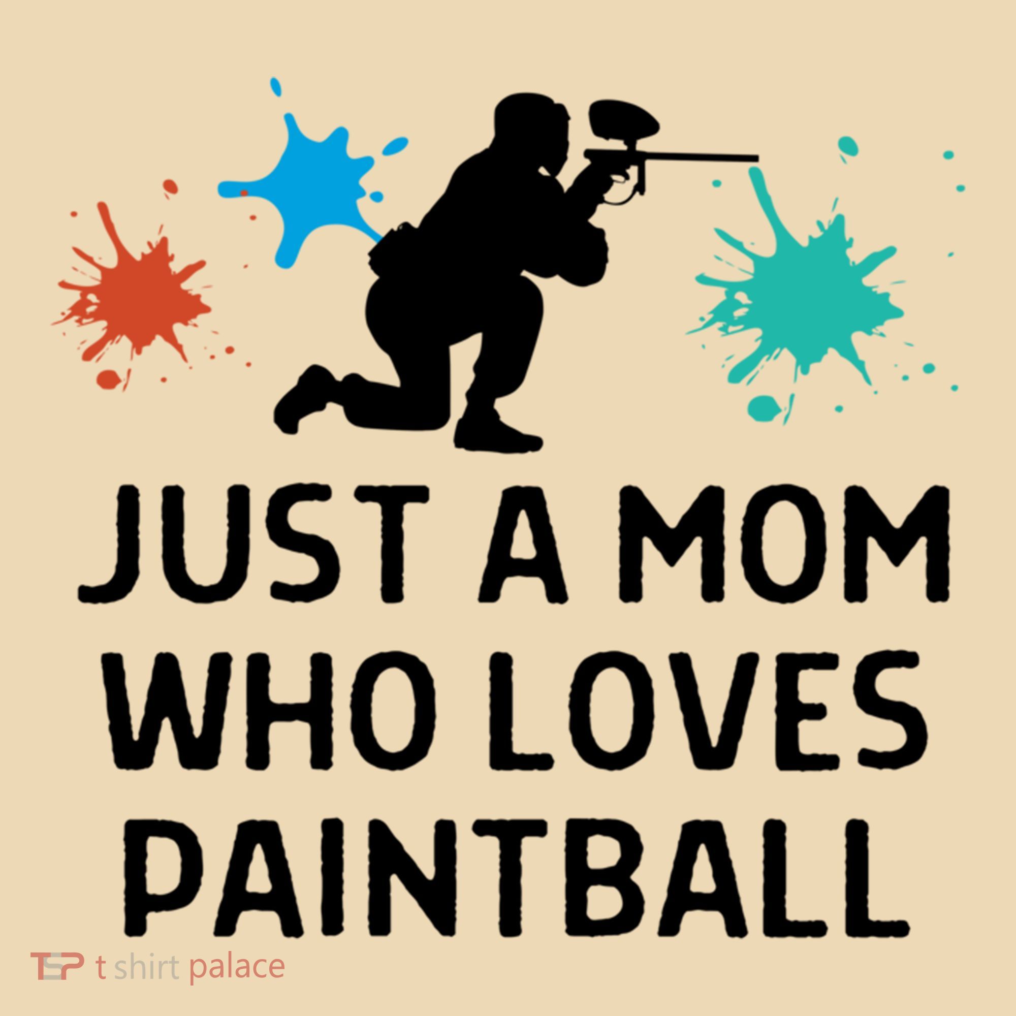 Just A Mom Who Loves Paintball Outfit Meaningful Gift Tote Bag