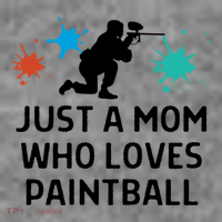 Just A Mom Who Loves Paintball Outfit Meaningful Gift Toddler Hoodie thumb 2