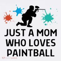 Just A Mom Who Loves Paintball Outfit Meaningful Gift Mousepad thumb 1