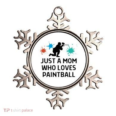 Just A Mom Who Loves Paintball Outfit Meaningful Gift Ornament