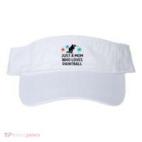 Just A Mom Who Loves Paintball Outfit Meaningful Gift Visor thumb 0