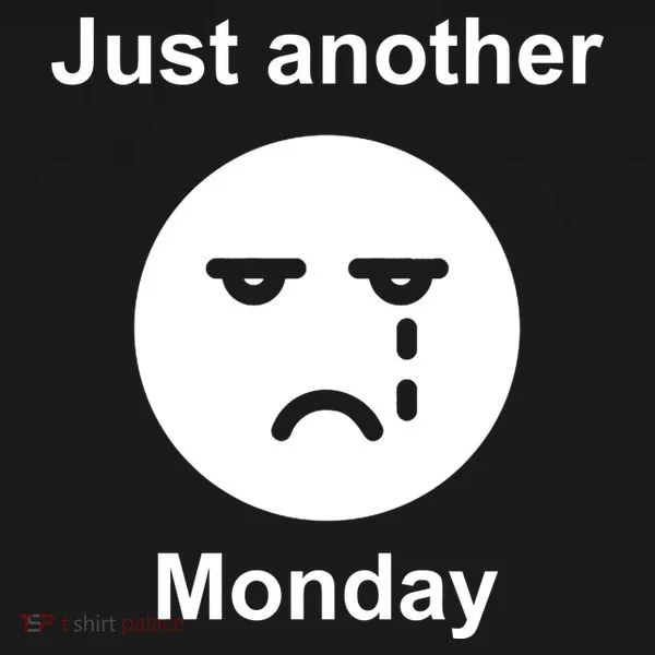Just Another Monday Sad Face Doggie Tank