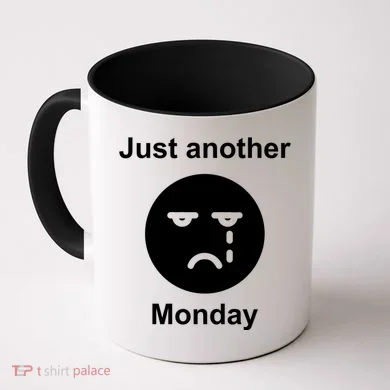 Just Another Monday Sad Face Coffee Mug