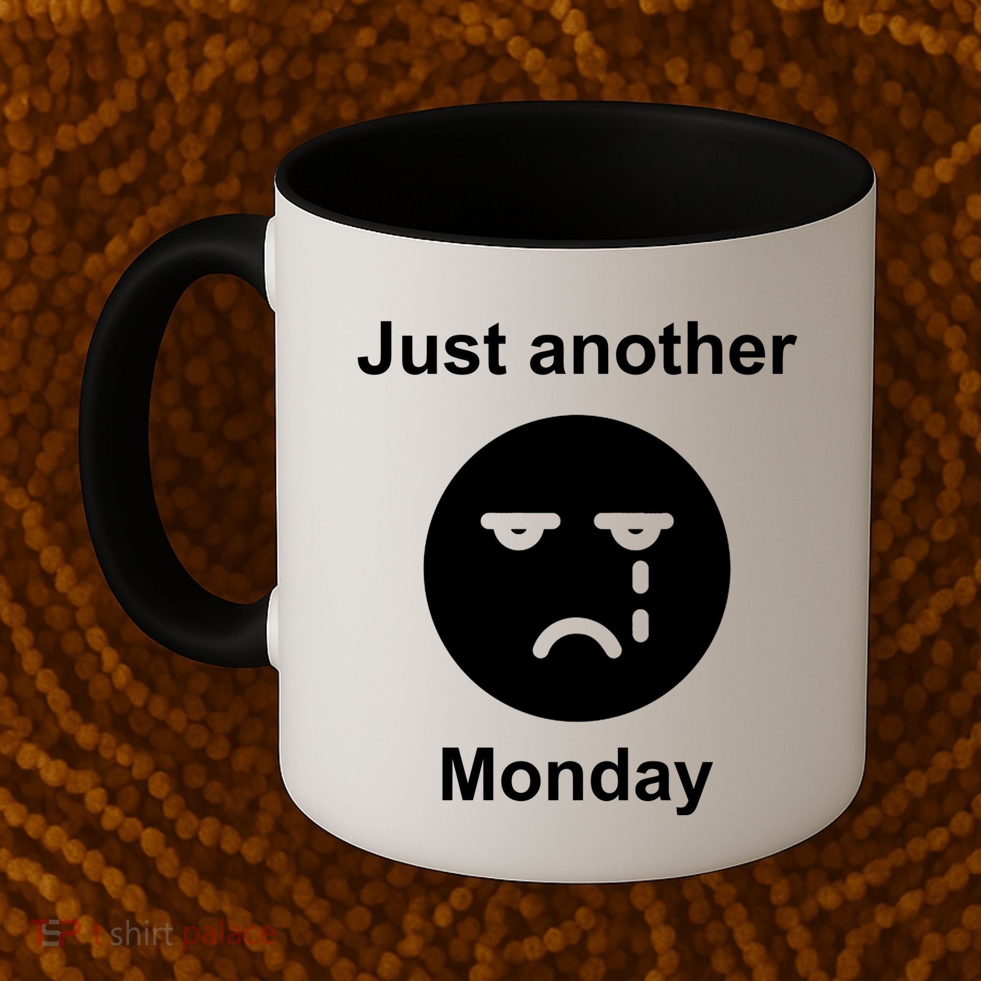 Just Another Monday Sad Face Coffee Mug