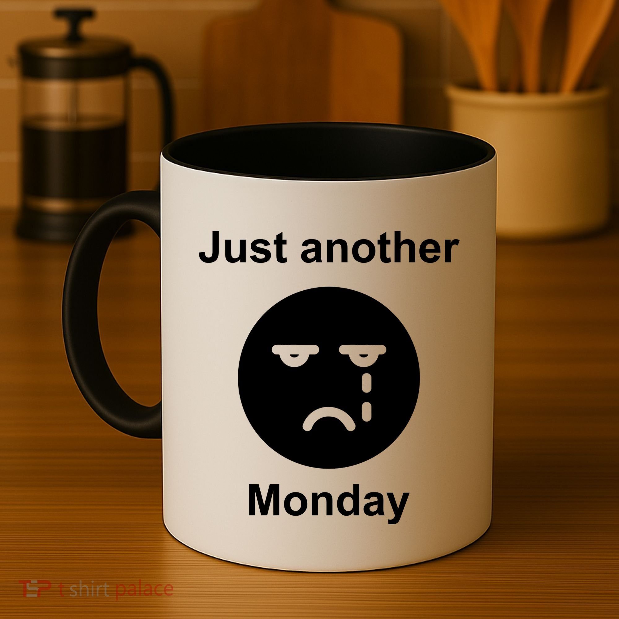 Just Another Monday Sad Face Coffee Mug
