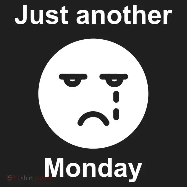 Just Another Monday Sad Face Tumbler