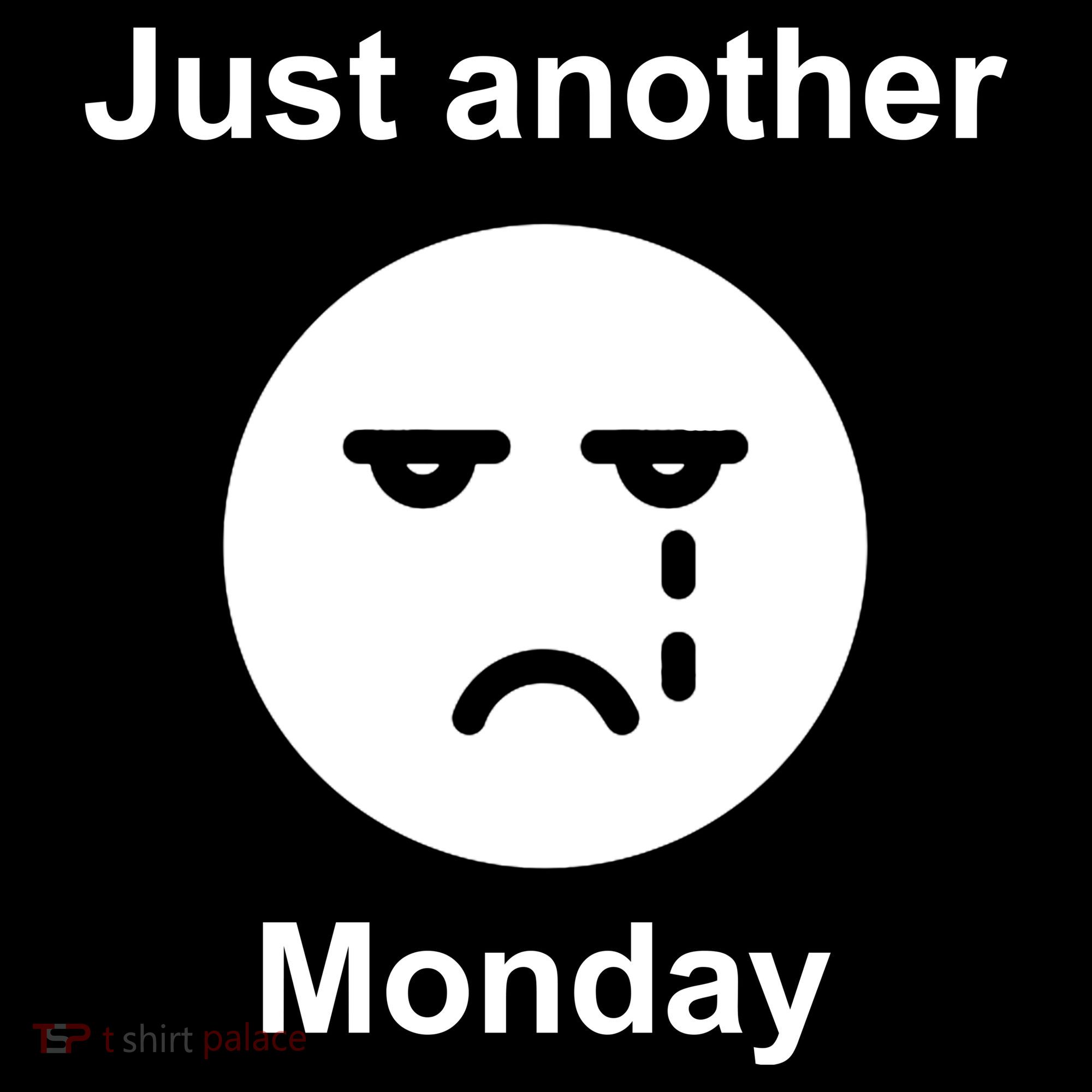 Just Another Monday Sad Face Ornament
