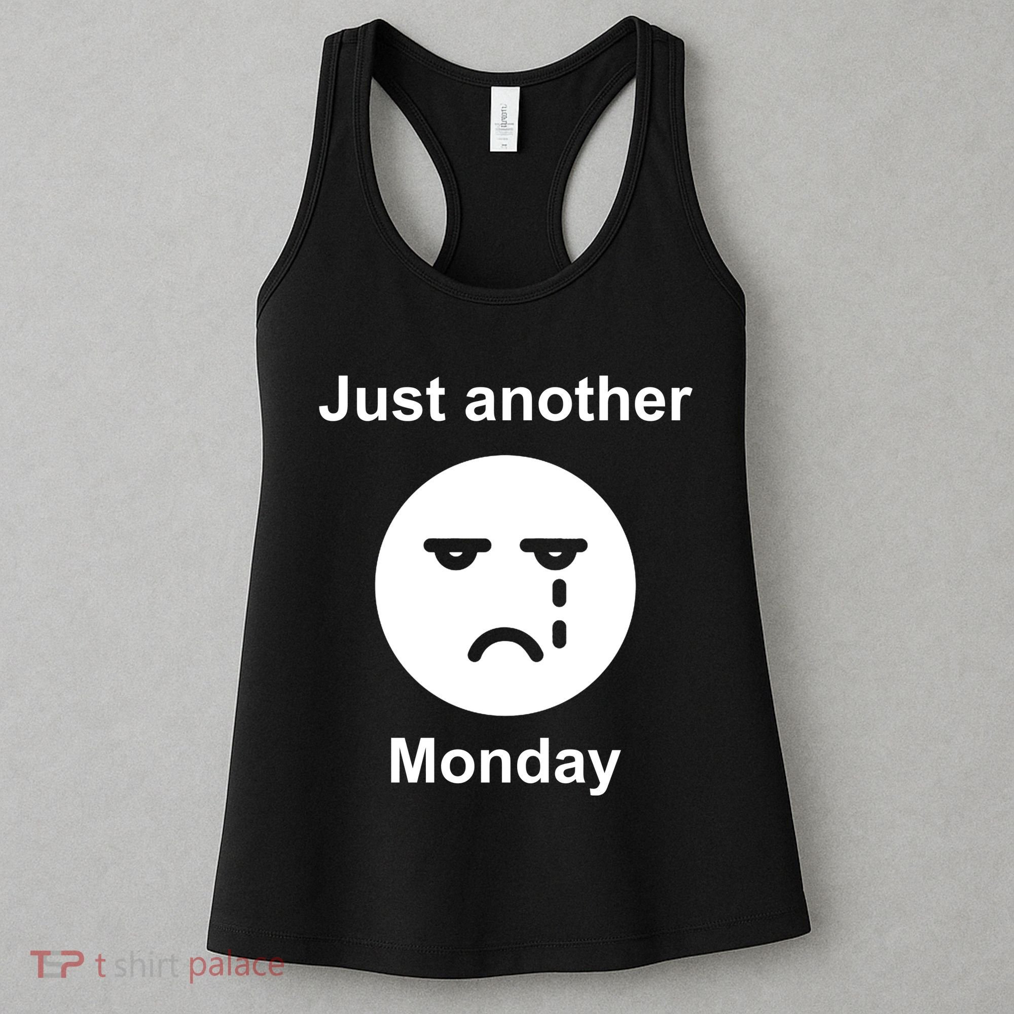 Just Another Monday Sad Face Women's Tank Top