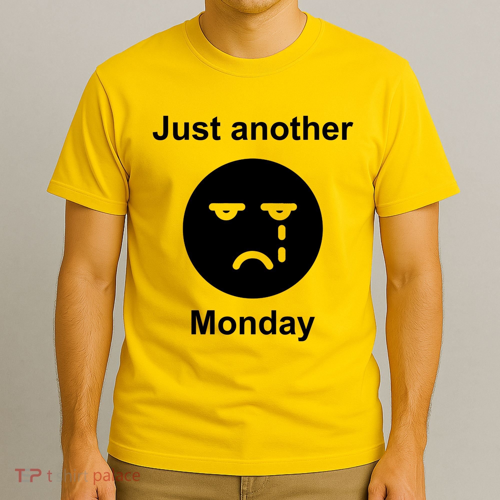 Just Another Monday Sad Face T-Shirt