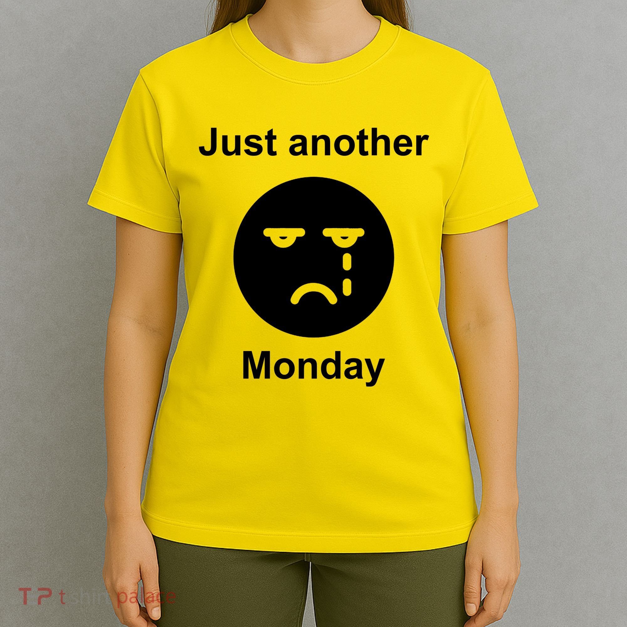 Just Another Monday Sad Face T-Shirt