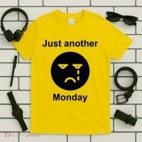 Just Another Monday Sad Face T-Shirt thumb 5