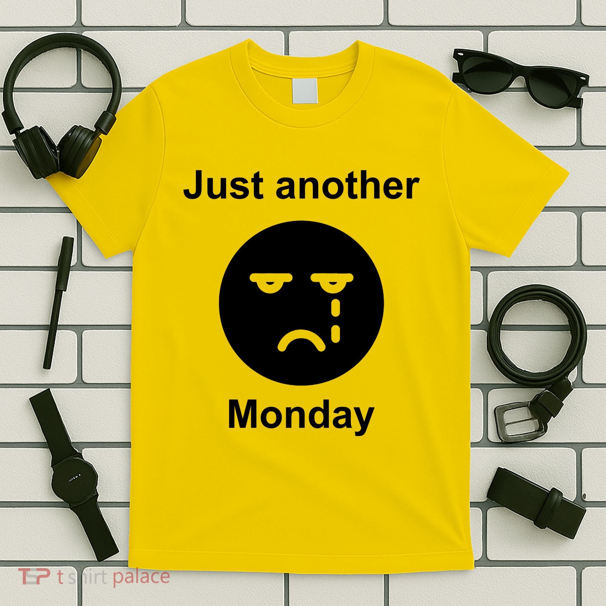 Just Another Monday Sad Face T-Shirt