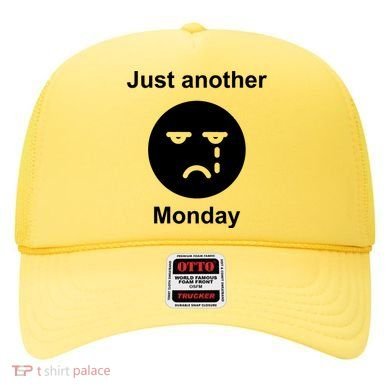 Just Another Monday Sad Face Hat