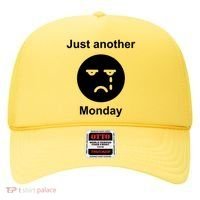 Just Another Monday Sad Face Hat thumb 0
