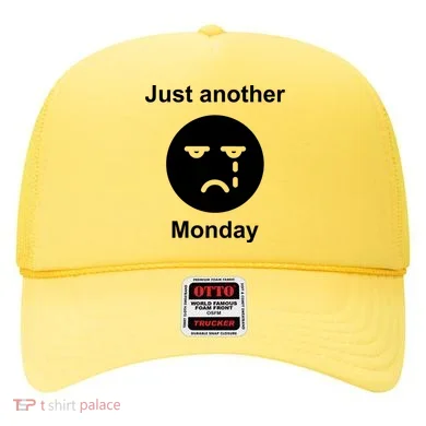 Just Another Monday Sad Face Hat