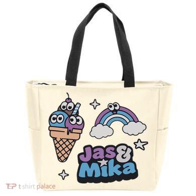 Jas And Mika Candyland Tote Bag