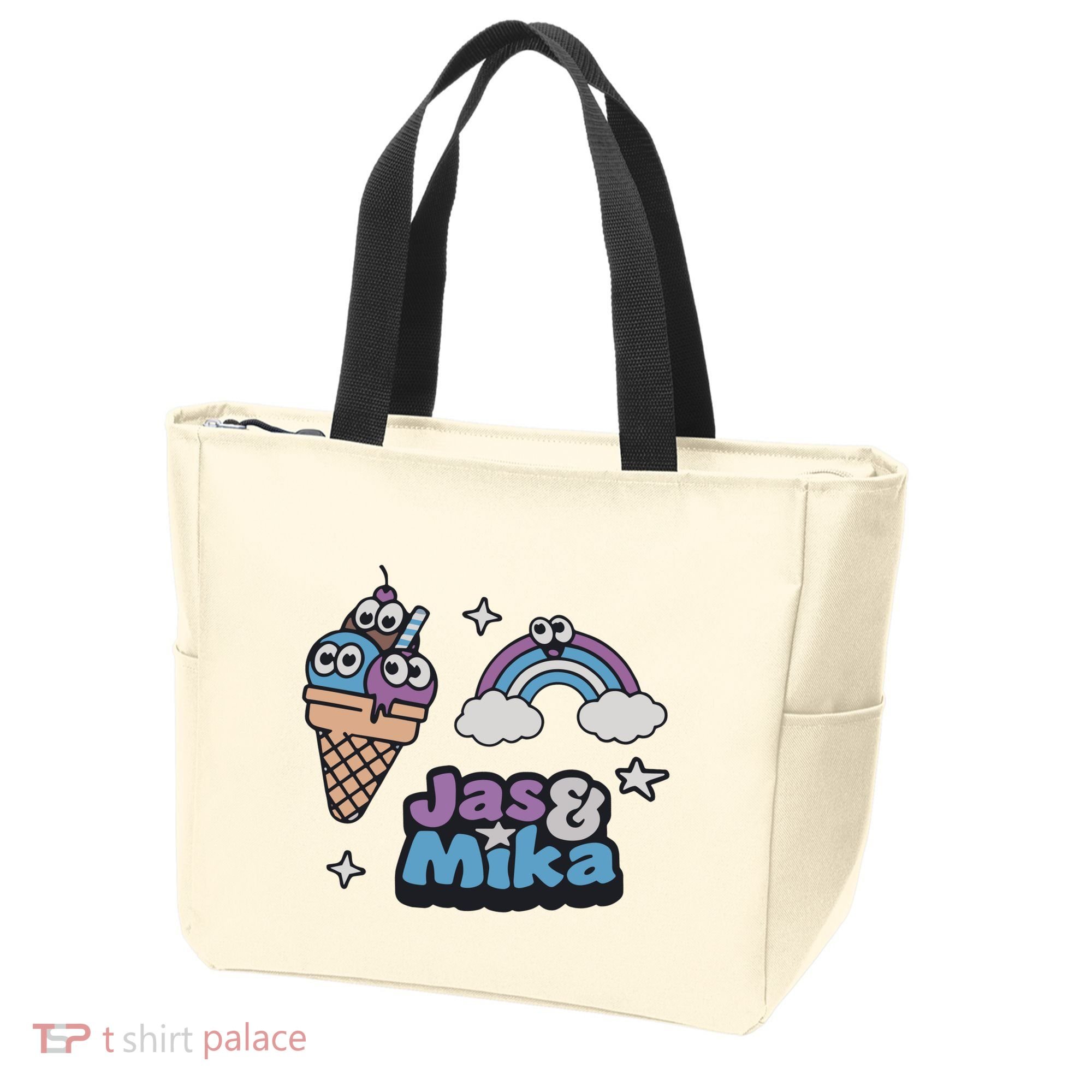 Jas And Mika Candyland Tote Bag