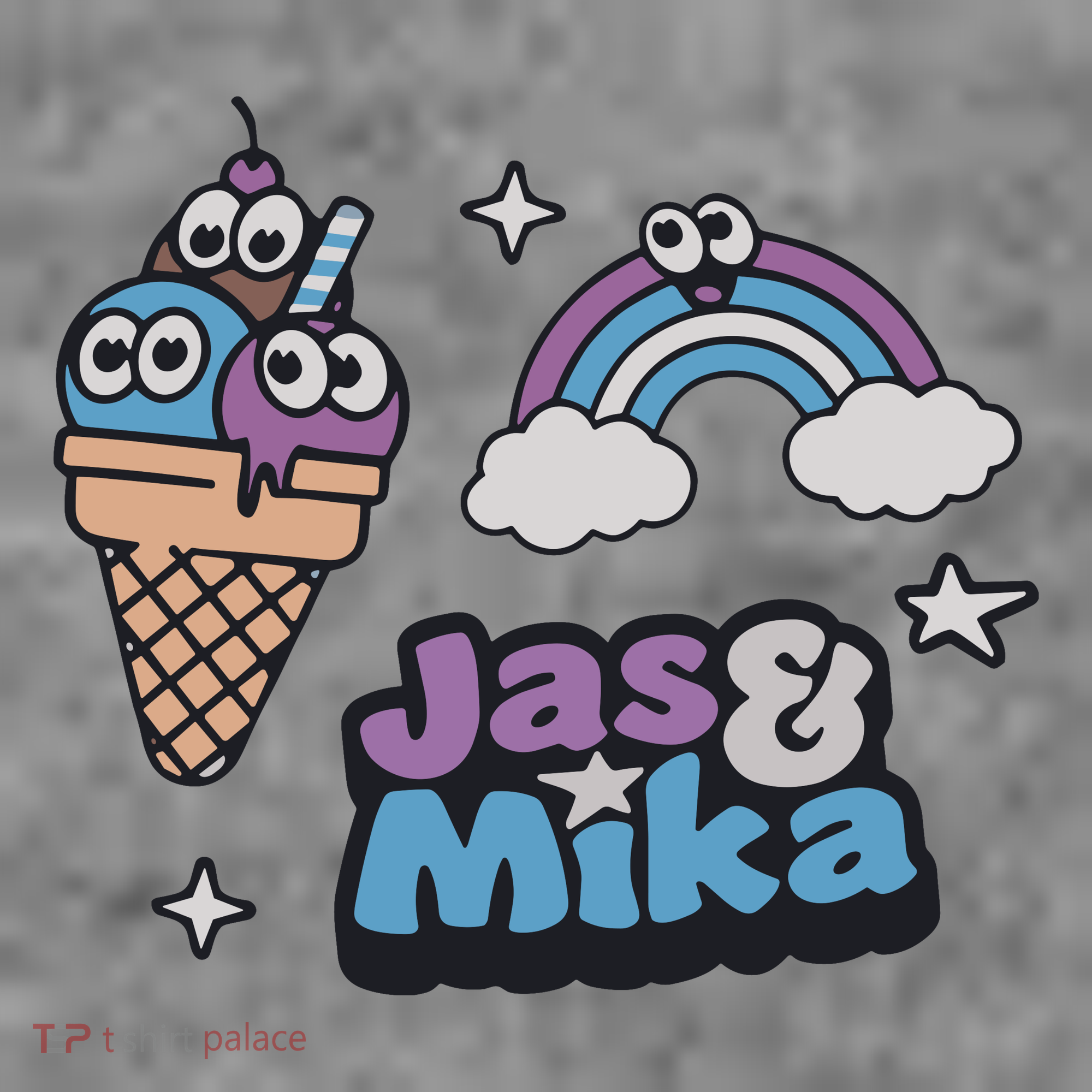 Jas And Mika Candyland Toddler Hoodie
