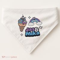 Jas And Mika Candyland USA-Made Doggie Bandana thumb 0