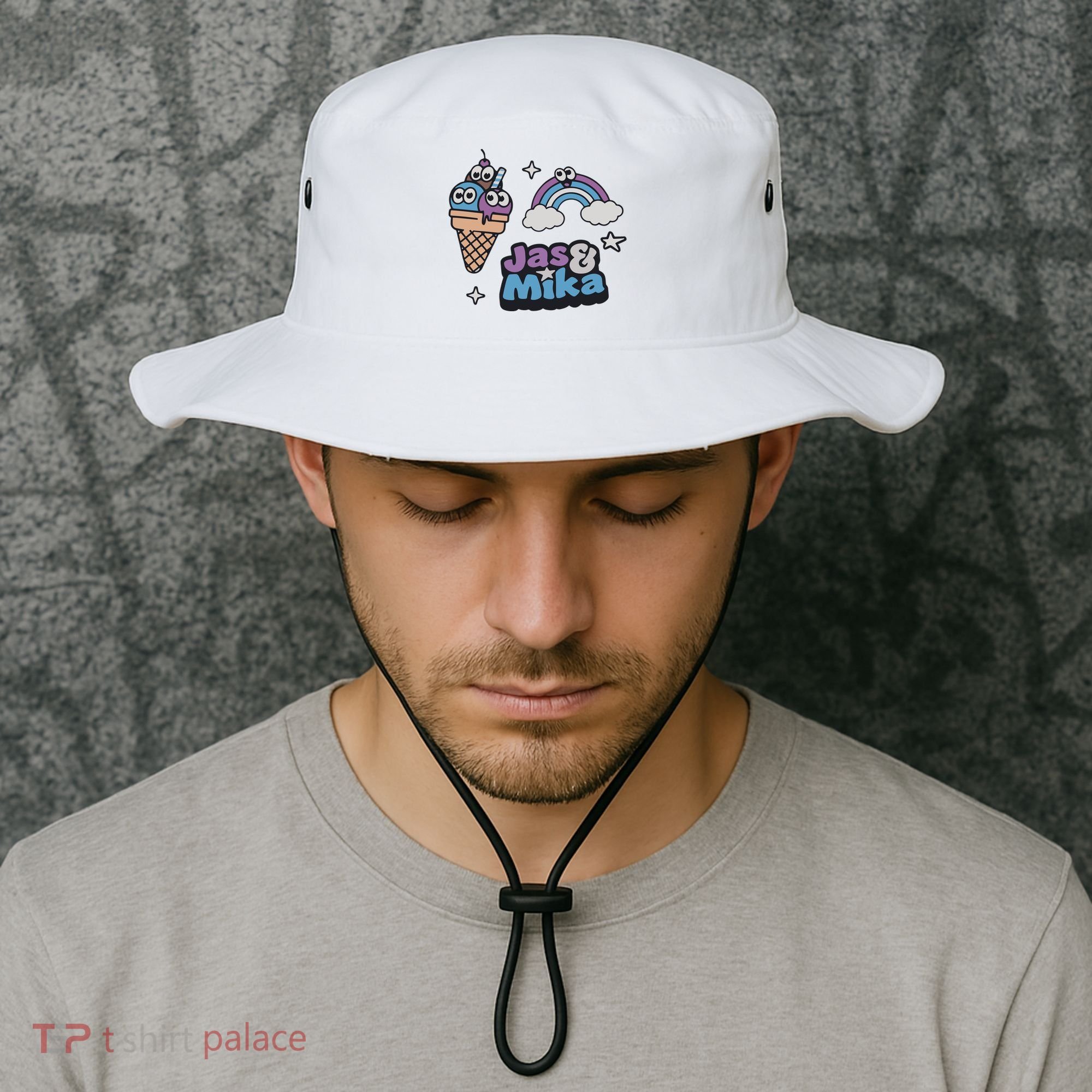 Jas And Mika Candyland Bucket Hat