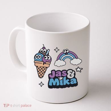 Jas And Mika Candyland Coffee Mug