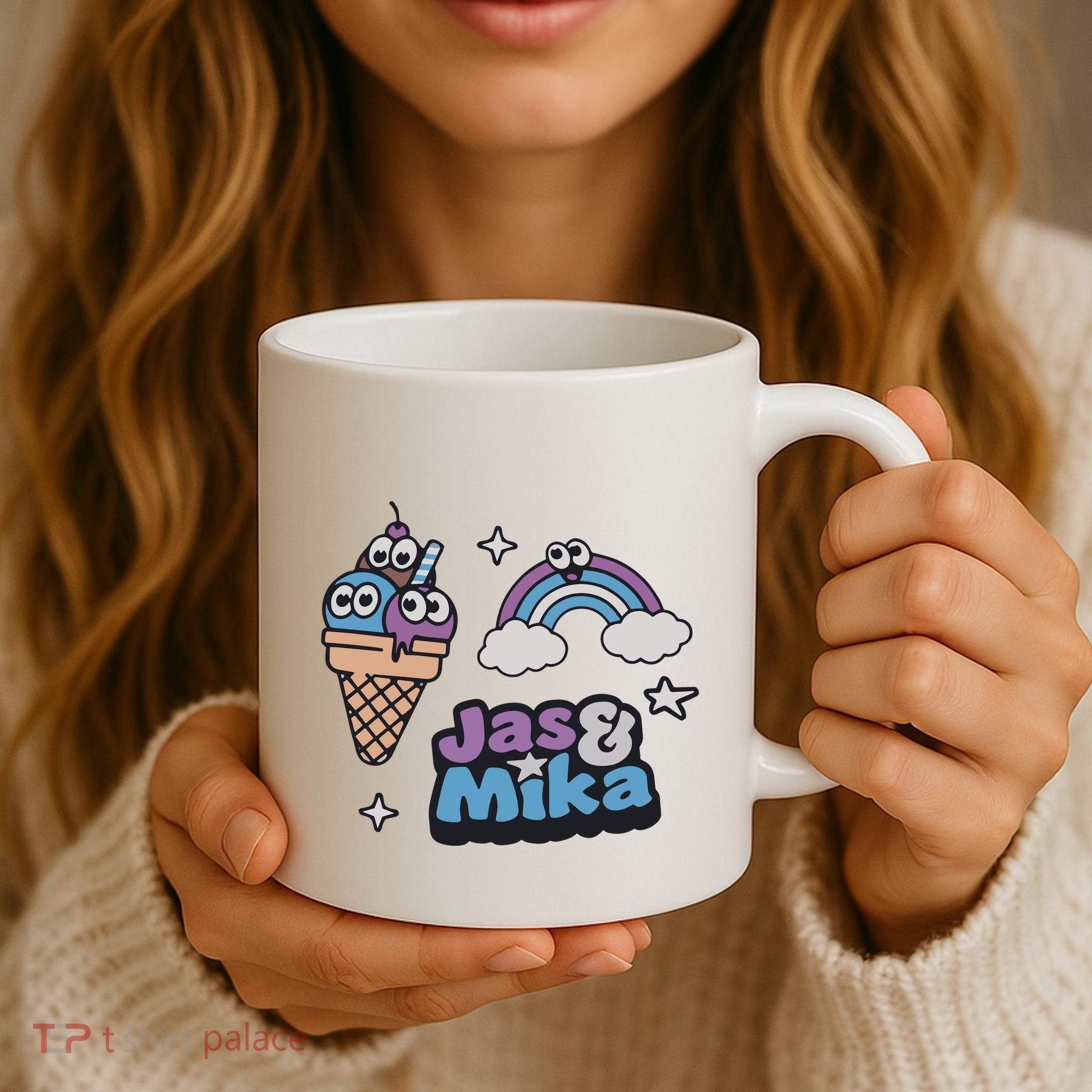 Jas And Mika Candyland Coffee Mug