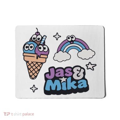 Jas And Mika Candyland Mousepad