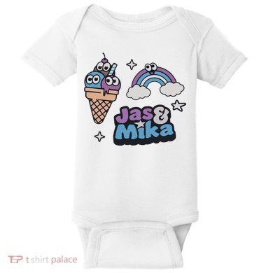 Jas And Mika Candyland Baby Bodysuit