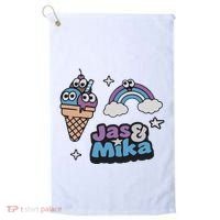 Jas And Mika Candyland Golf Towel thumb 0