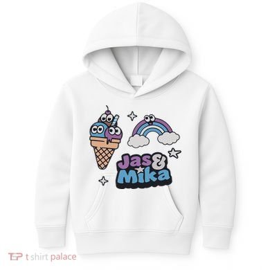 Jas And Mika Candyland Kids Hoodie