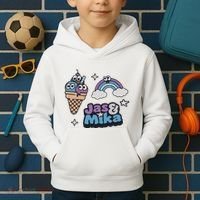 Jas And Mika Candyland Kids Hoodie thumb 2