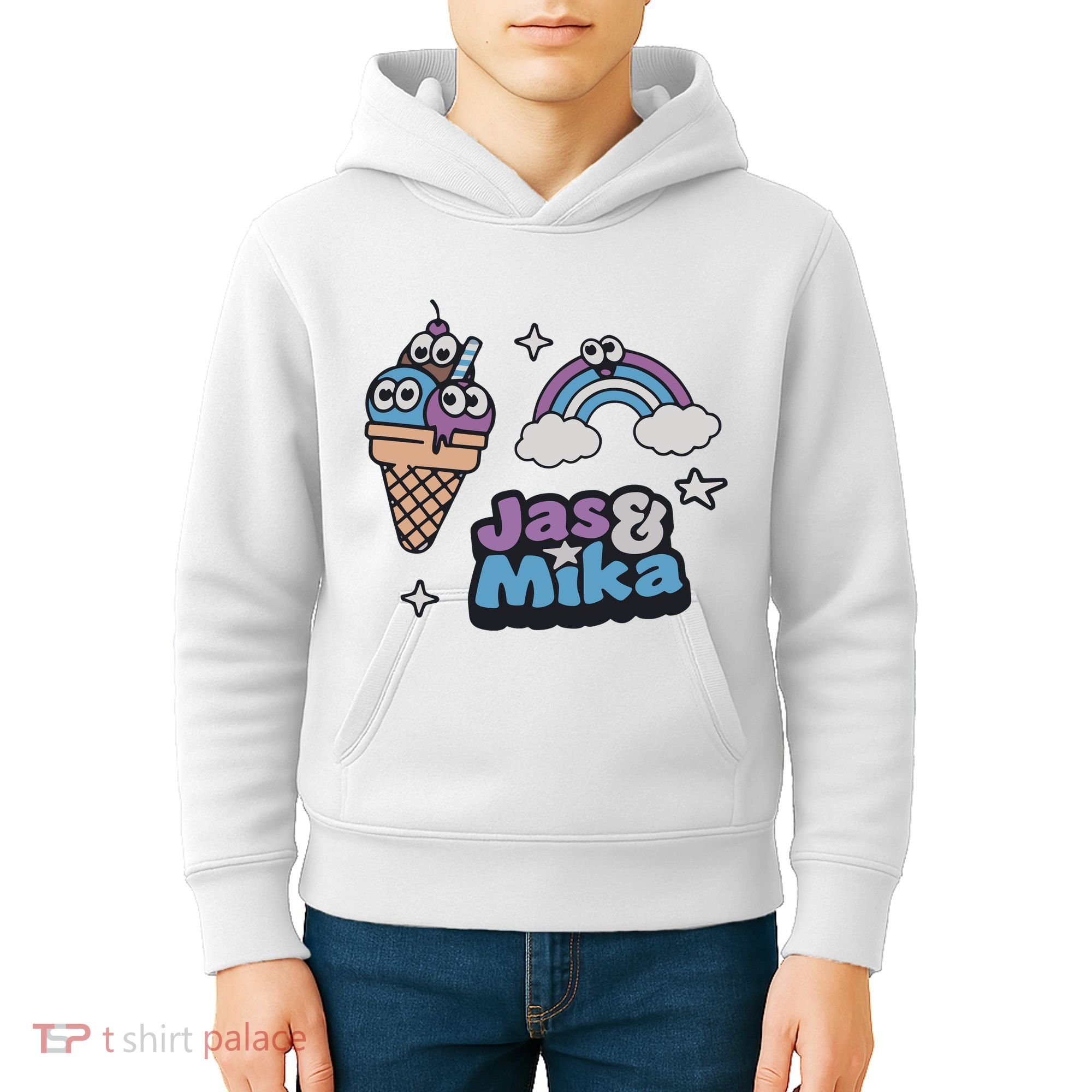 Jas And Mika Candyland Kids Hoodie