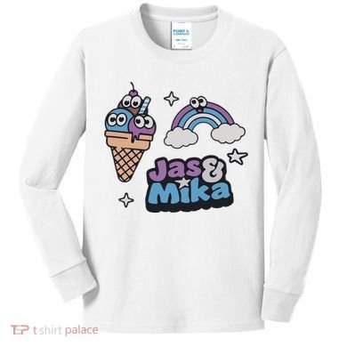 Jas And Mika Candyland Kids Long Sleeve Shirt