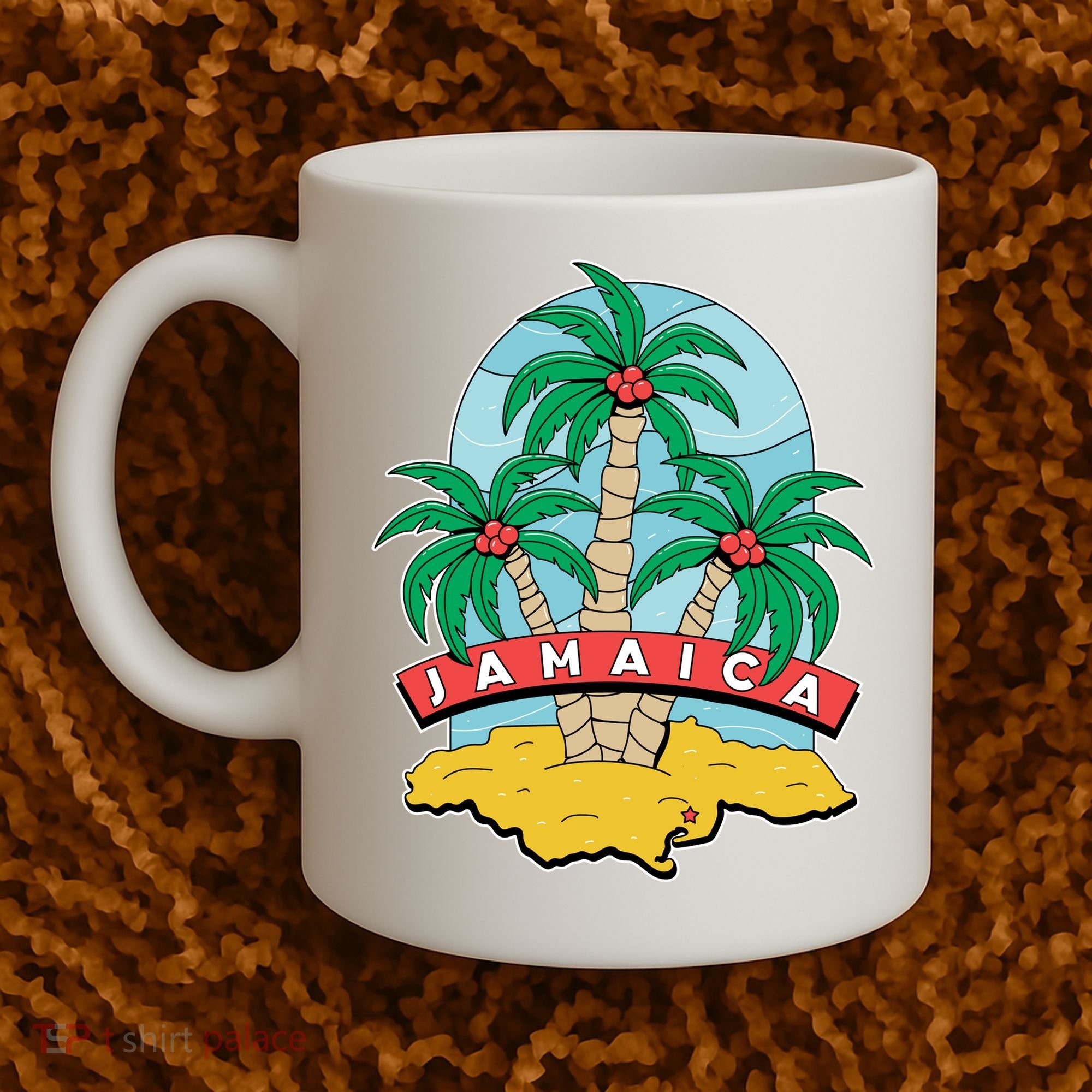 Jamaica Beach Coffee Mug