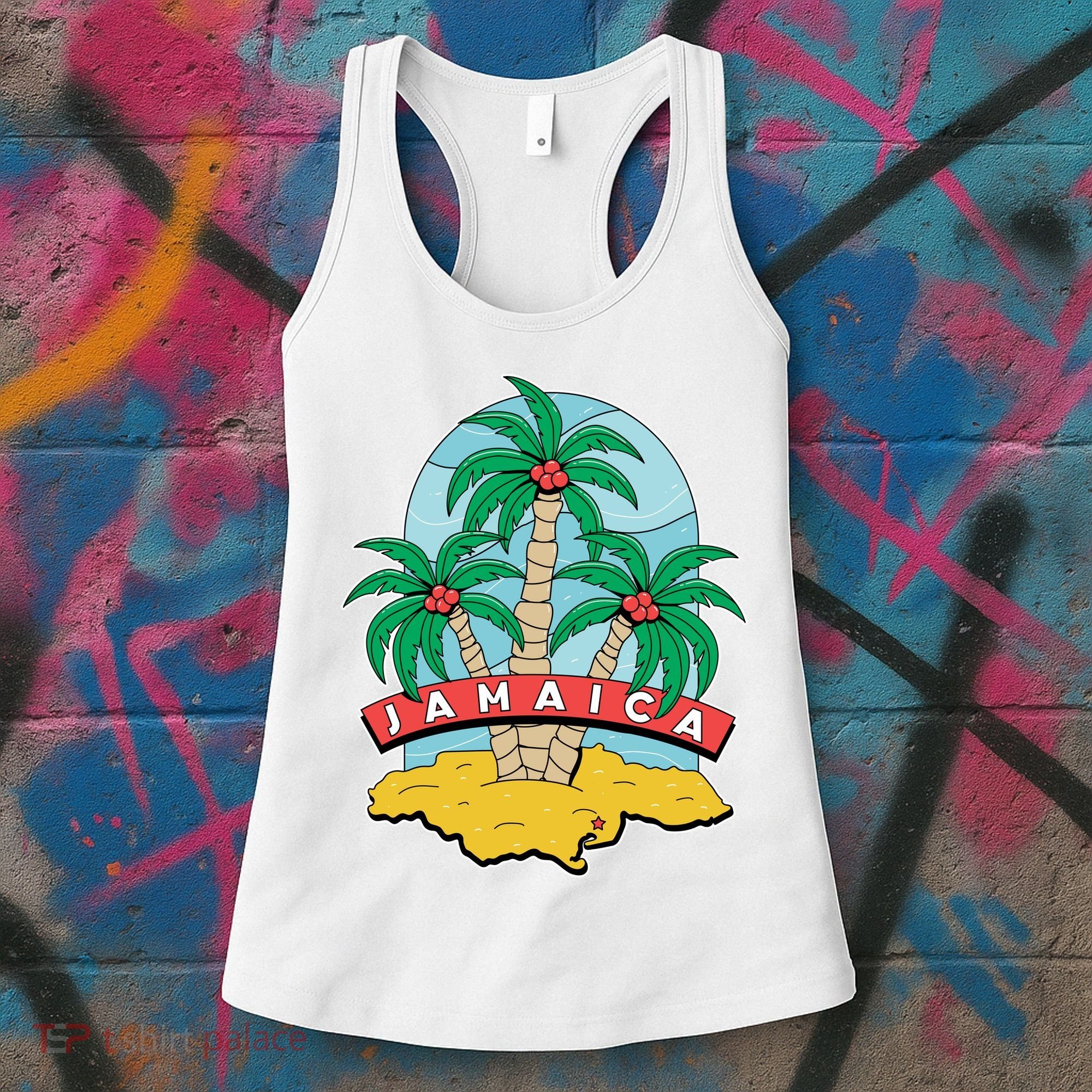 Jamaica Beach Women's Tank Top