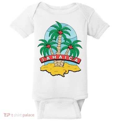 Jamaica Beach Baby Bodysuit