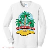 Jamaica Beach Kids Long Sleeve Shirt thumb 0