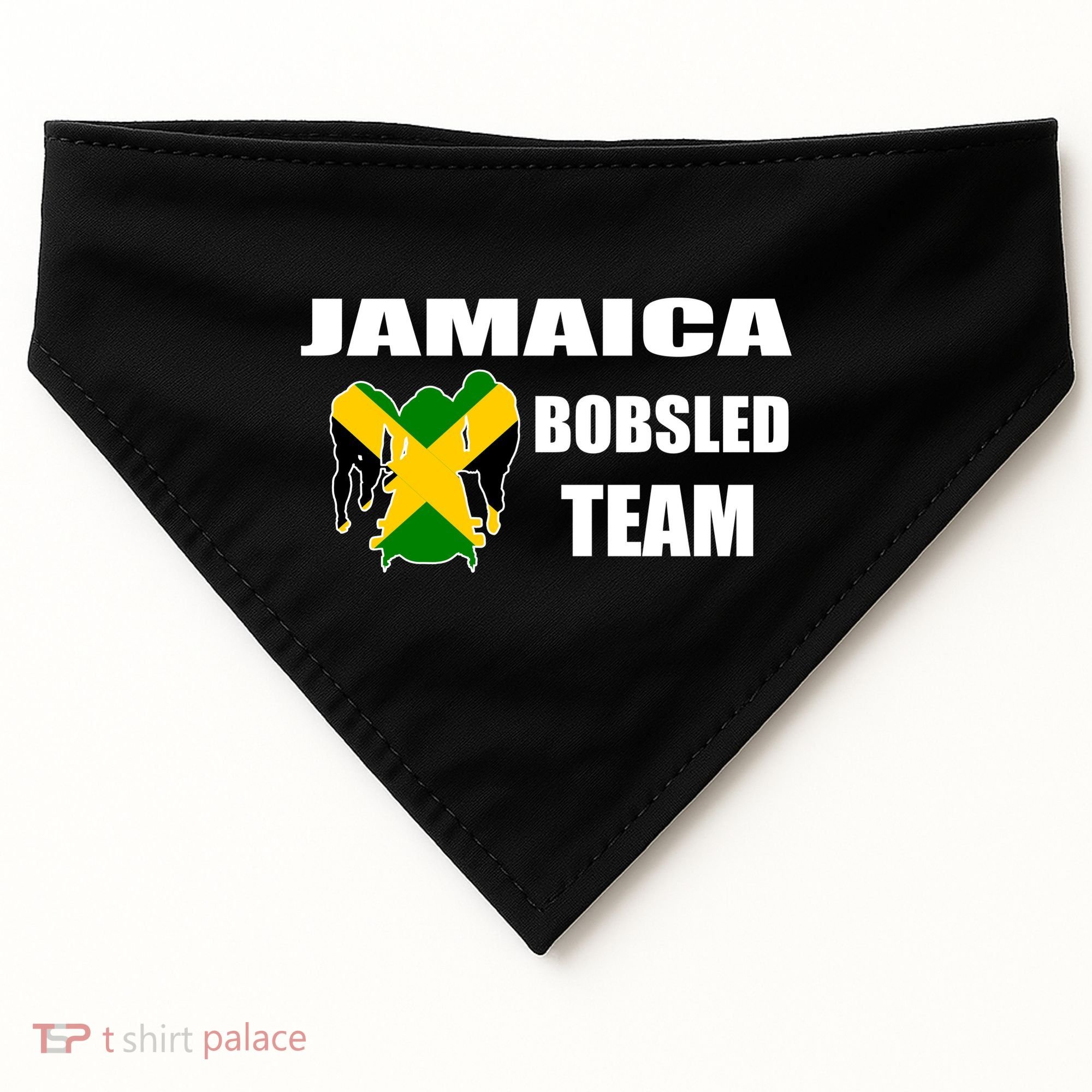 Jamaica Bobsled Team USA-Made Doggie Bandana