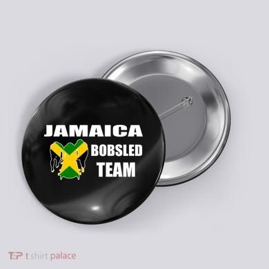 Jamaica Bobsled Team Button