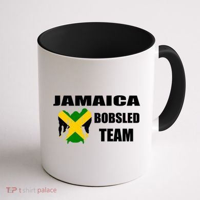 Jamaica Bobsled Team Coffee Mug back